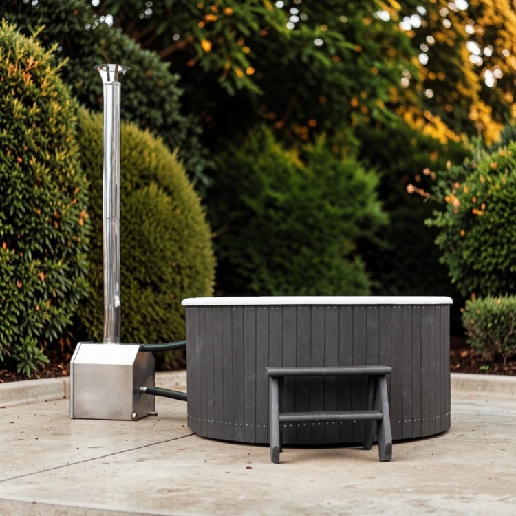 jacuzzi ogrodowe z oświetleniem Led pod wodą