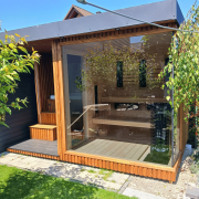 Sauna Resort Wellness w ogrodzie u klienta