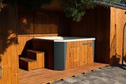 Polski domek spa Mokko – prywatne centrum relaksu w Twoim ogrodzie.