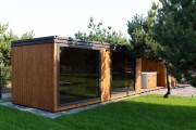 Nowoczesny domek spa z sauną i jacuzzi – polska produkcja, ręczne wykonanie i elegancki design.