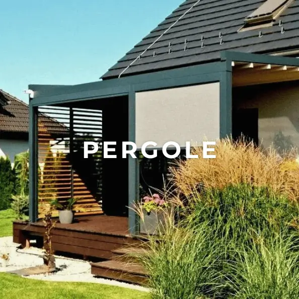 Nowoczesna pergola ogrodowa aluminiowa – zadaszenie tarasu