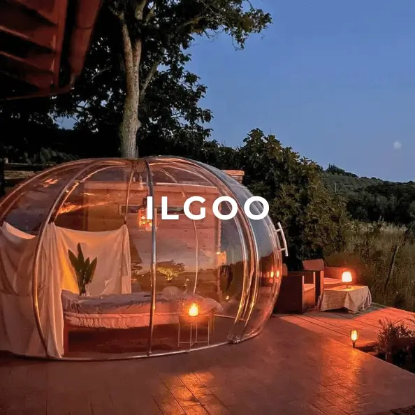 Igloo ogrodowe do relaksu – całoroczna strefa wellness