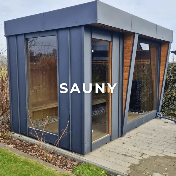 Sauna ogrodowa z drewna – nowoczesna sauna całoroczna